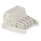 WAGO ELETTRONICA - Spina femmina per 1 conduttore.Push-in CAGE CLAMP®.10 mm².grigio chiaro
