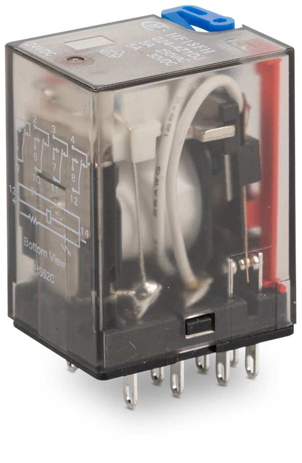 WAGO ELETTRONICA - Relè base.Tensione nominale di ingresso: 220 V DC.2 contatti in scambio