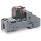 WAGO ELETTRONICA - Modulo relè.Tensione nominale di ingresso: 220 V DC.4 contatti in scambio.grigio