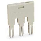 WAGO ELETTRONICA - Ponticello.per slot per ponticello.3 poli.rosso