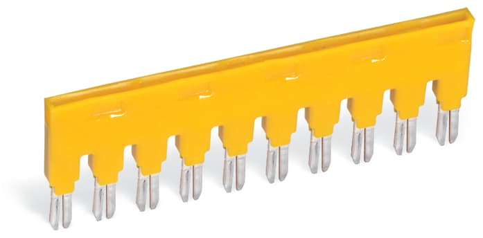 WAGO ELETTRONICA - Ponticello.per slot per ponticello.10 poli.giallo