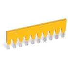 WAGO ELETTRONICA - Ponticello.per slot per ponticello.10 poli.giallo