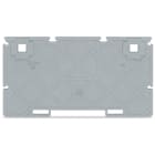 WAGO ELETTRONICA - Piastra di separazione.spessore 2 mm.larghezza 110,3 mm.grigio