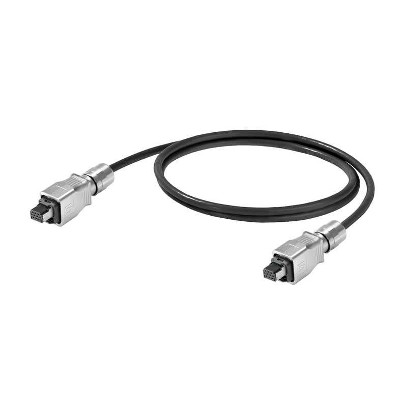 WEIDMULLER - Nero, simile a RAL 9005, 30 V - IE-KSF-PKV14M-KLRFE-0.3M