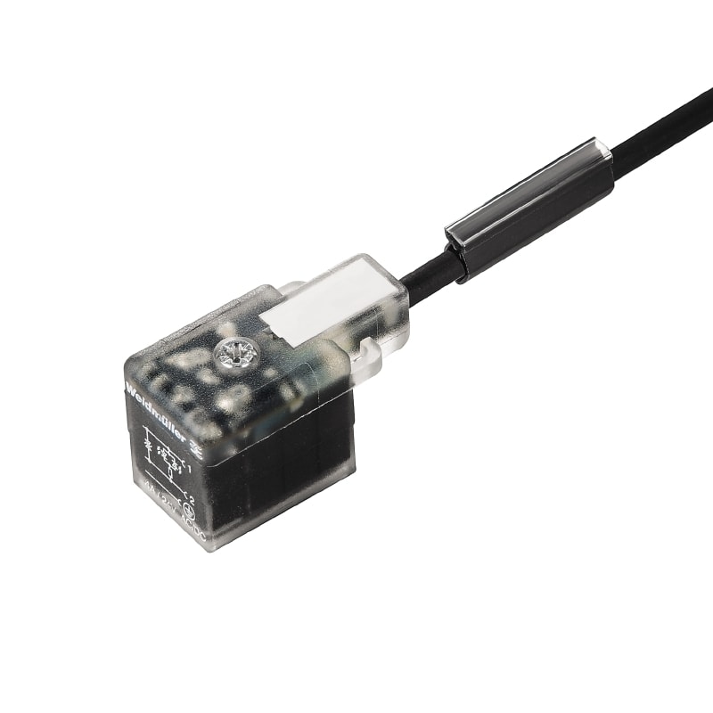 WEIDMULLER - Cavo valvola, Connettore diritto - per valvole, Forma B Industria (11 mm), SAIL-VSB-M8G-3-3.0U.