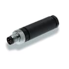 WEIDMULLER - Connettore circolare maschio angolato M8 per collegamento a vite, personalizzabile sul campo, 0.14 mm² - 0.5 mm², 3.5 - 5 mm, 4 poli - SAISW-M8-4P.