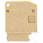 WEIDMULLER - Parete di separazione, Piastra terminale e intermedia, 17.26 mm x 22.47 mm TEAP DLD2.5/PE DB.