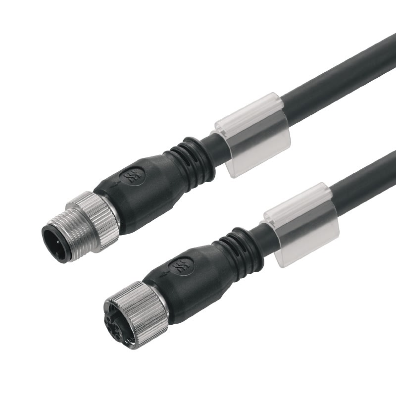 WEIDMULLER - Linea di collegamento, Numero di poli: 2, FBC PA M12 M-FM 8.0M.