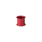 WEIDMULLER - Calibro ad anello per fusibili (Morsetto) in alluminio marrone, Posizione verticale: 11 mm, Profondità: 10.5 mm, P 14/4 D01 BR SAKS4.