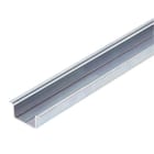WEIDMULLER - Guida di supporto, Accessori, acciaio, zincato glavanicamente e passivato, Larghezza: 2000 mm, Posizione verticale: 35 mm, Profondità: 15 mm