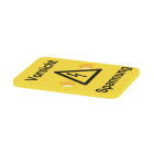 WEIDMULLER - Coperchio morsetto in PVC giallo AD4 SAK16.