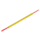 WEIDMULLER - Puntale di montaggio, 1.3 - 3 mm, 3.4 mm, Caratteri stampati: Lettere, maiuscole, W, giallo