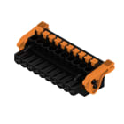 WEIDMULLER - Connettori per circuito stampato, 320V, 24A, Passo 5.08mm, 3.31mm², 10 poli, PUSH IN con attuatore, Box BLF 5.08HC/10/90LR SN BK BX.