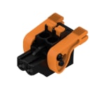 WEIDMULLER - Connettori per circuito stampato, 320V, 24A, Passo 5.08mm, 3.31mm², 2 poli, PUSH IN con attuatore, Box BLF 5.08HC/02/90LH SN BK BX.