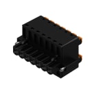 WEIDMULLER - Connettori per circuito stampato 320V 20.8A Passo 5.08mm 3.31mm² 7 poli PUSH IN attuatore Box BLDF 5.08/07/180F SN BK BX. 1000990000