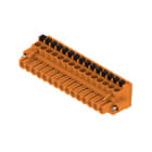 WEIDMULLER - Connettori per circuito stampato 320V 24A Passo 5.08mm 3.31mm² 15 poli PUSH IN con attuatore Box BLF 5.08HC/15/90F SN OR BX.