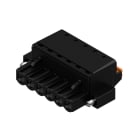 WEIDMULLER - Connettori per circuito stampato 320V 24A Passo 5.08mm 3.31mm² 6 poli PUSH IN attuatore Box BLF 5.08HC/06/180F SN BK BX. 1012680000
