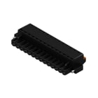 WEIDMULLER - Connettori per circuito stampato 320V 24A Passo 5.08mm 3.31mm² 14 poli PUSH IN attuatore Box BLF 5.08HC/14/180F SN BK BX.