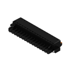 WEIDMULLER - Connettori per circuito stampato, 320V, 24A, Passo 5.08mm, 3.31mm², 16 poli, PUSH IN con attuatore, Box BLF 5.08HC/16/180F SN BK BX.