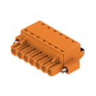 WEIDMULLER - Connettore PCB (collegamento del conduttore), 320 V, 24 A, Passo in mm: 5.08, 3.31 mm², Numero di poli: 7, PUSH IN con attuatore, Box