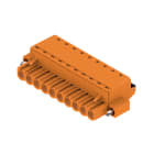 WEIDMULLER - Connettori per circuito stampato 320V 24A Passo 5.08mm 3.31mm² 10 poli PUSH IN con attuatore Box BLF 5.08HC/10/180F SN OR BX.