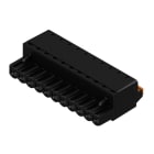 WEIDMULLER - Connettori per circuito stampato 320V 24A Passo 5.08mm 3.31mm² 11 poli PUSH IN attuatore Box BLF 5.08HC/11/180 SN BK BX.