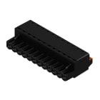 WEIDMULLER - Connettori per circuito stampato 320V 24A Passo 5.08mm 3.31mm² 12 poli PUSH IN attuatore Box BLF 5.08HC/12/180 SN BK BX.