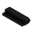 WEIDMULLER - Connettori per circuito stampato, 320V, 24A, Passo 5.08mm, 3.31mm², 13 poli, PUSH IN con attuatore, Box BLF 5.08HC/13/180 SN BK BX. 1013550000