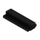 WEIDMULLER - Connettori per circuito stampato 320V 24A Passo 5.08mm² 3.31mm² 15 poli PUSH IN attuatore Box BLF 5.08HC/15/180 SN BK BX.