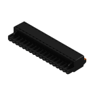 WEIDMULLER - Connettori per circuito stampato 320V 24A Passo 5.08mm 3.31mm² 18 poli PUSH IN attuatore Box BLF 5.08HC/18/180 SN BK BX.