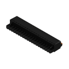 WEIDMULLER - Connettori per circuito stampato 320V 24A Passo 5.08mm 3.31mm² 20 poli PUSH IN attuatore Box BLF 5.08HC/20/180 SN BK BX.