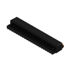 WEIDMULLER - Connettori per circuito stampato, 320V, 24A, Passo 5.08mm, 3.31mm², 22 poli, PUSH IN con attuatore, Box BLF 5.08HC/22/180 SN BK BX.