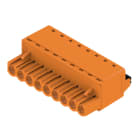 WEIDMULLER - Connettori per circuito stampato 320V 24A Passo 5.08mm 3.31mm² 9 poli PUSH IN attuatore Box BLF 5.08HC/09/180 SN OR BX.