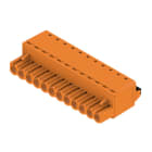 WEIDMULLER - Connettori per circuito stampato 320V 24A Passo 5.08mm 3.31mm² 12 poli PUSH IN attuatore Box BLF 5.08HC/12/180 SN OR BX. 1013790000