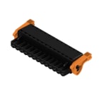 WEIDMULLER - Connettori per circuito stampato, 320V, 24A, Passo 5.08mm, 3.31mm², 13 poli, PUSH IN con attuatore, Box BLF 5.08HC/13/180LR SN BK BX.