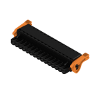 WEIDMULLER - Connettori per circuito stampato 320V 24A Passo 5.08mm 3.31mm² 15 poli PUSH IN attuatore Box BLF 5.08HC/15/180LR SN BK BX.