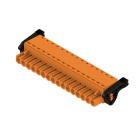 WEIDMULLER - Connettori per circuito stampato 320V 24A Passo 5.08mm 3.31mm² 16 poli PUSH IN attuatore Box BLF 5.08HC/16/180LR SN OR BX.