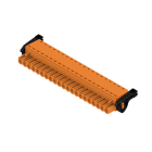 WEIDMULLER - Connettori per circuito stampato 320V 24A Passo 5.08mm 3.31mm² 21 poli PUSH IN attuatore Box BLF 5.08HC/21/180LR SN OR BX.