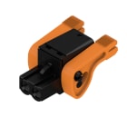 WEIDMULLER - Connettori per circuito stampato 320V 24A Passo 5.08mm 3.31mm² 2 poli PUSH IN attuatore Box BLF 5.08HC/02/180LH SN BK BX.