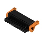 WEIDMULLER - Connettori per circuito stampato 320V 24A Passo 5.08mm 3.31mm² 10 poli PUSH IN attuatore Box BLF 5.08HC/10/180LH SN BK BX. 1014820000