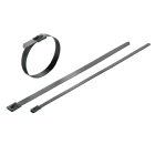 WEIDMULLER - Fascetta serracavo 4.6 mm, resistenza 445 N, colore nero, temperatura -80...150 °C, modello SCT-C 4.6/125.
