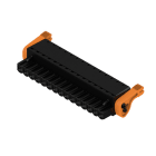 WEIDMULLER - Connettori per circuito stampato, 320V, 23A, Passo 5.00mm, 3.31mm², 15 poli, PUSH IN con attuatore, Box BLF 5.00HC/15/180LH SN BK BX.