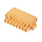 WEIDMULLER - Connettori per circuito stampato 320V 23A Passo 5.00mm 3.31mm² 18 poli PUSH IN attuatore Box BLF 5.00HC/18/180F SN OR BX.
