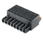 WEIDMULLER - Connettori per circuito stampato 320V 23A Passo 5.00mm 3.31mm² 15 poli PUSH IN attuatore Box BLF 5.00HC/15/180 SN BK BX.