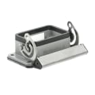 WEIDMULLER - Custodia con connettori a innesto industriali, base passante, gancio longitudinale in basso e non sostituibile, dimensione 3, IP65 HDC 06B ALU O-RING.