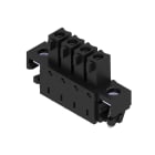 WEIDMULLER - Connettore 3.81 mm BCL-SMT 3.81/04/180LFI 1.5SN BK BX.