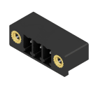 WEIDMULLER - Connettore 3.81 mm SC 3.81/03/270F 3.2SN BK BX.