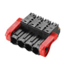 WEIDMULLER - Connettori per circuito stampato, 1000V, 24A, Passo 7.62mm, 2.5mm², 2 poli, PUSH IN con attuatore, Molla autobl' SLF 7.62HP/02/180LR SN BK BX.