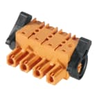 WEIDMULLER - Connettore PCB (collegamento del conduttore), 1000 V, 29 A, Passo in mm: 7.62, 2.5 mm², Numero di poli: 3, PUSH IN con attuatore, Box