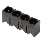 WEIDMULLER - Connettore 7.62mm SL 7.62HP/06/180G 3.2SN BK BX.